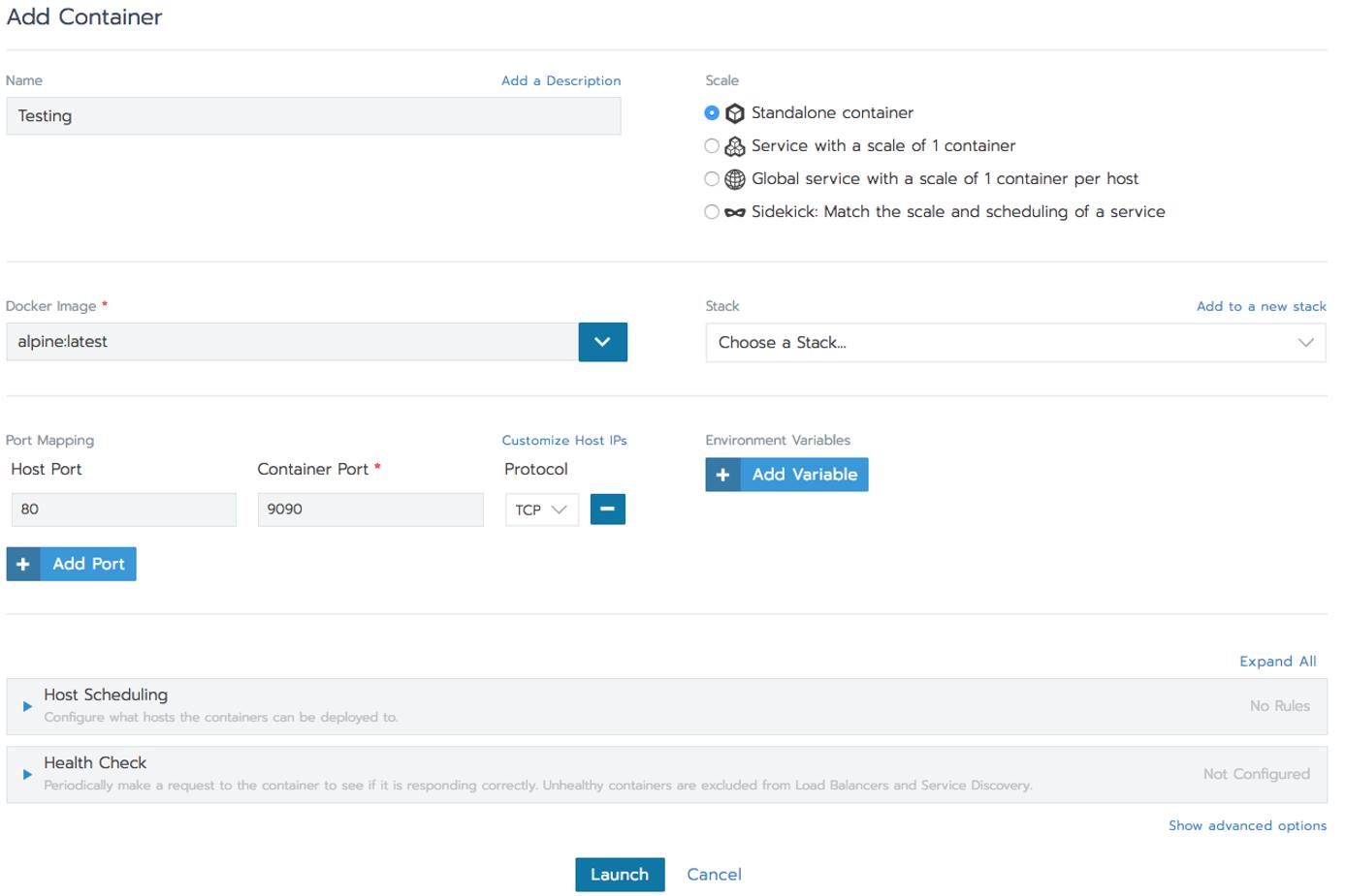 Rancher Config Rancher Config