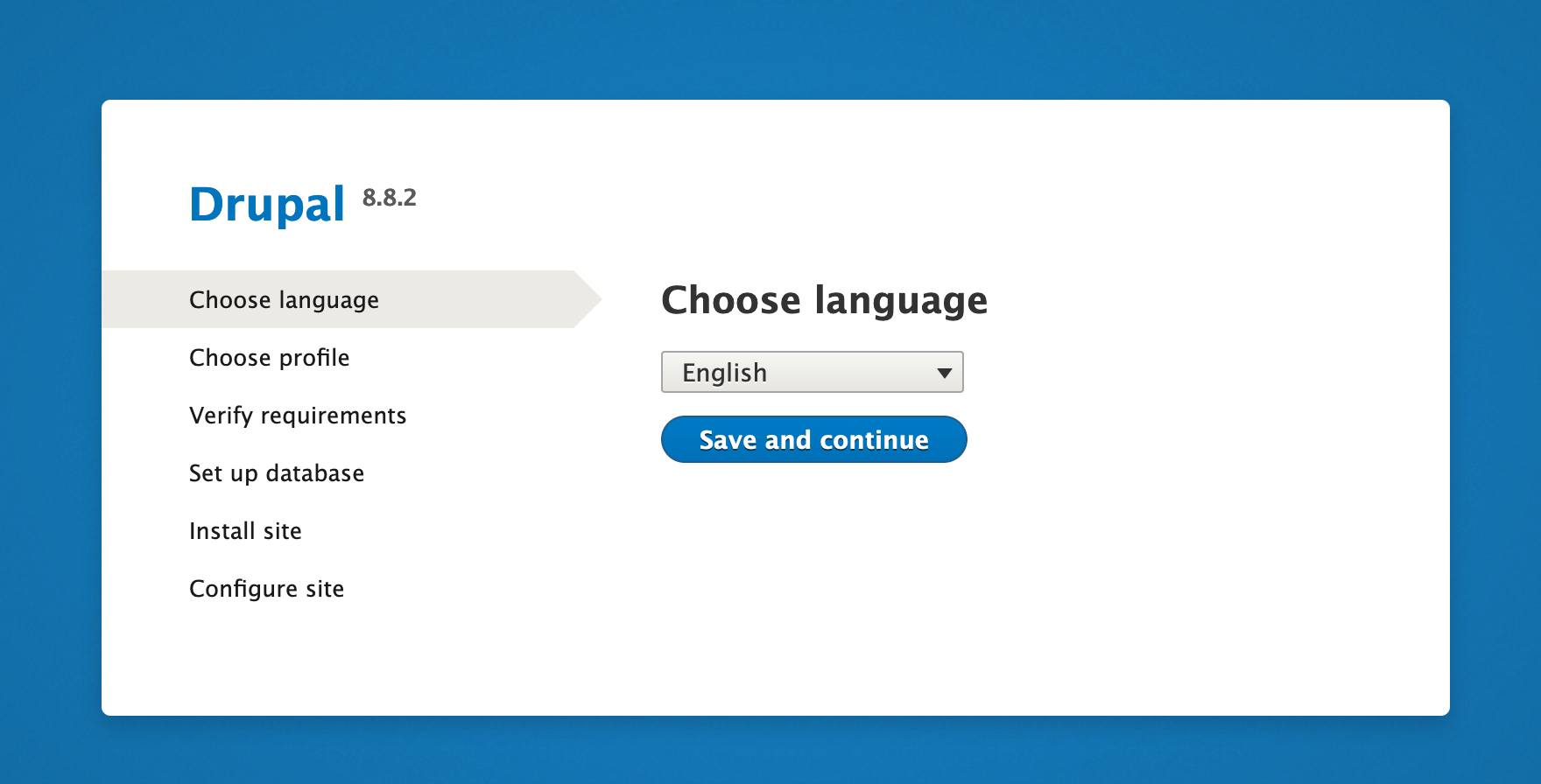 Drupal 8 choose language. Drupal 8 choose language.