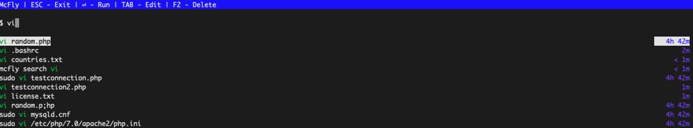 McFly list changes in main directory McFly list changes in main directory